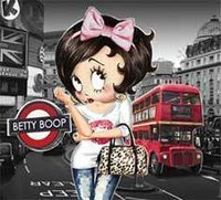 Betty Boop Coleção Londres
