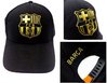 FC BARCELONA GORRA BLACK ADULTO ESCUDO GOLD