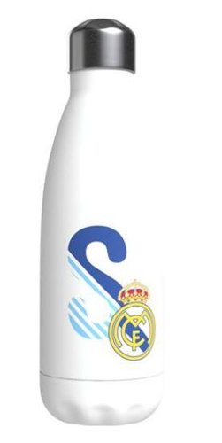 REAL MADRID BOTELLA PERSONALIZABLE ACERO 550 ML LETRA S