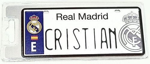 REAL MADRID MATRICULA CRISTIAN