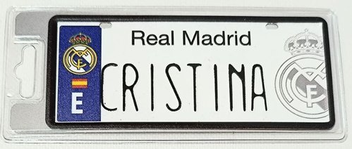 REAL MADRID MATRICULA CRISTINA
