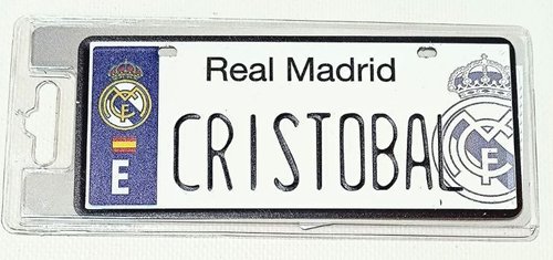 REAL MADRID MATRICULA CRISTOBAL
