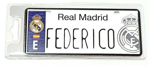 REAL MADRID MATRICULA FEDERICO