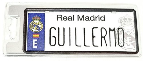 REAL MADRID MATRICULA GUILLERMO