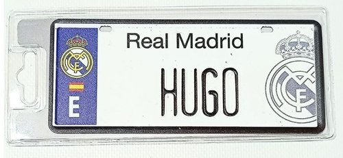 REAL MADRID MATRICULA HUGO