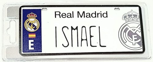REAL MADRID MATRICULA ISMAEL