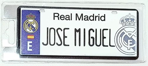 REAL MADRID MATRICULA JOSE MIGUEL