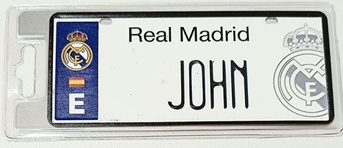 REAL MADRID MATRICULA JOHN