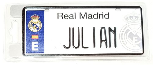 REAL MADRID MATRICULA JULIAN
