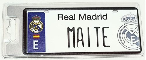 REAL MADRID MATRICULA MAITE