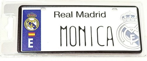 REAL MADRID MATRICULA MONICA