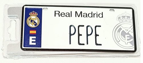 REAL MADRID MATRICULA PEPE