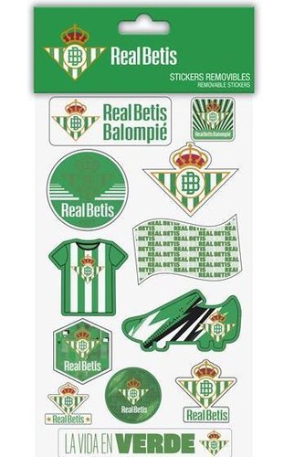 BETIS STICKERS REMOVIBLES BALOMPIE