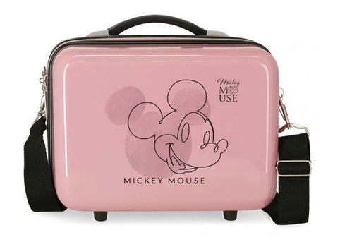 MICKEY NECESER ABS OUTLINE PINK DISNEY