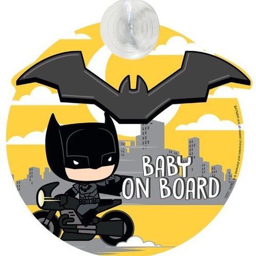 BATMAN STICKERS BABY ON BOARD DC COMICS